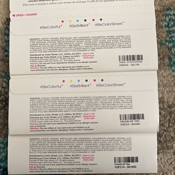 Color Street summer bundle - Picture 2 of 2